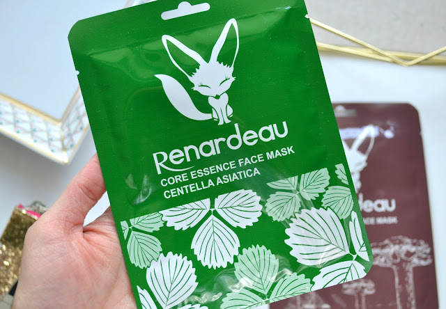 Renardeau Core Essence Face Mask Baobab and Centella Asiatica